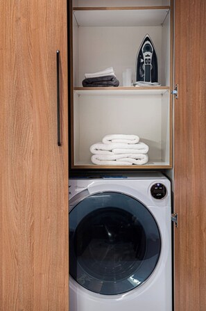 Apartment, City View | Laundry