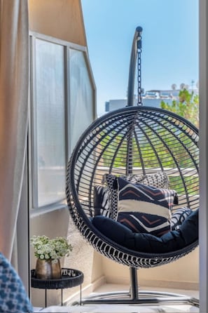 Appartement, vue ville | Balcon