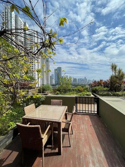 One of a kind 3-bedroom house on the 10th floor of a mall in Central Jakarta