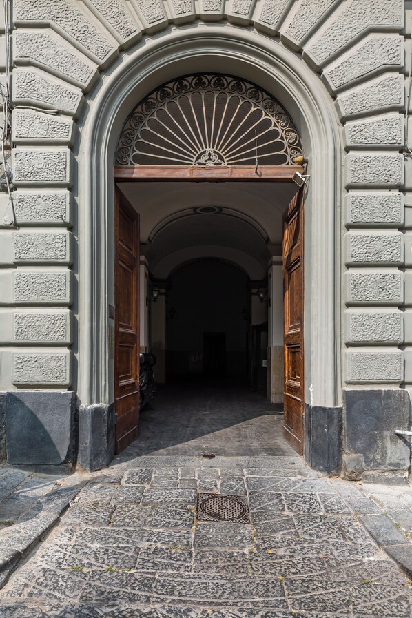 Majoituspaikan julkisivu