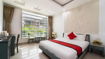 Ropa de cama de alta calidad, minibar, wifi gratis y ropa de cama