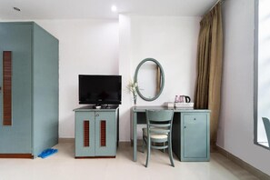 ห้องซูพีเรียดับเบิล | เครื่องนอนระดับพรีเมียม, มินิบาร์, Wi-Fi ฟรี, ผ้าปูที่นอน