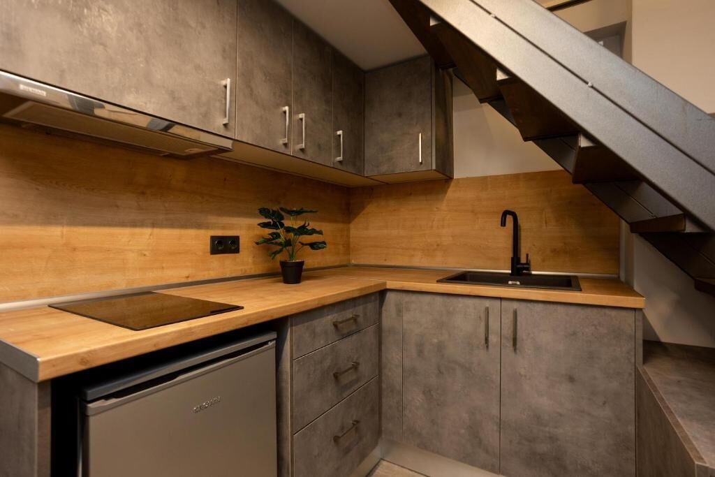 Basic Loft | Dapur peribadi | Pembancuh kopi espreso