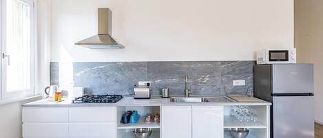 Appartement (2 Bedrooms) | Coin cuisine privé | Machine à expresso