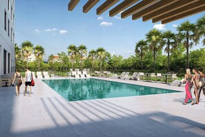 Outdoor pool - TownePlace Suites by Marriott Middleburg (Middleburg)