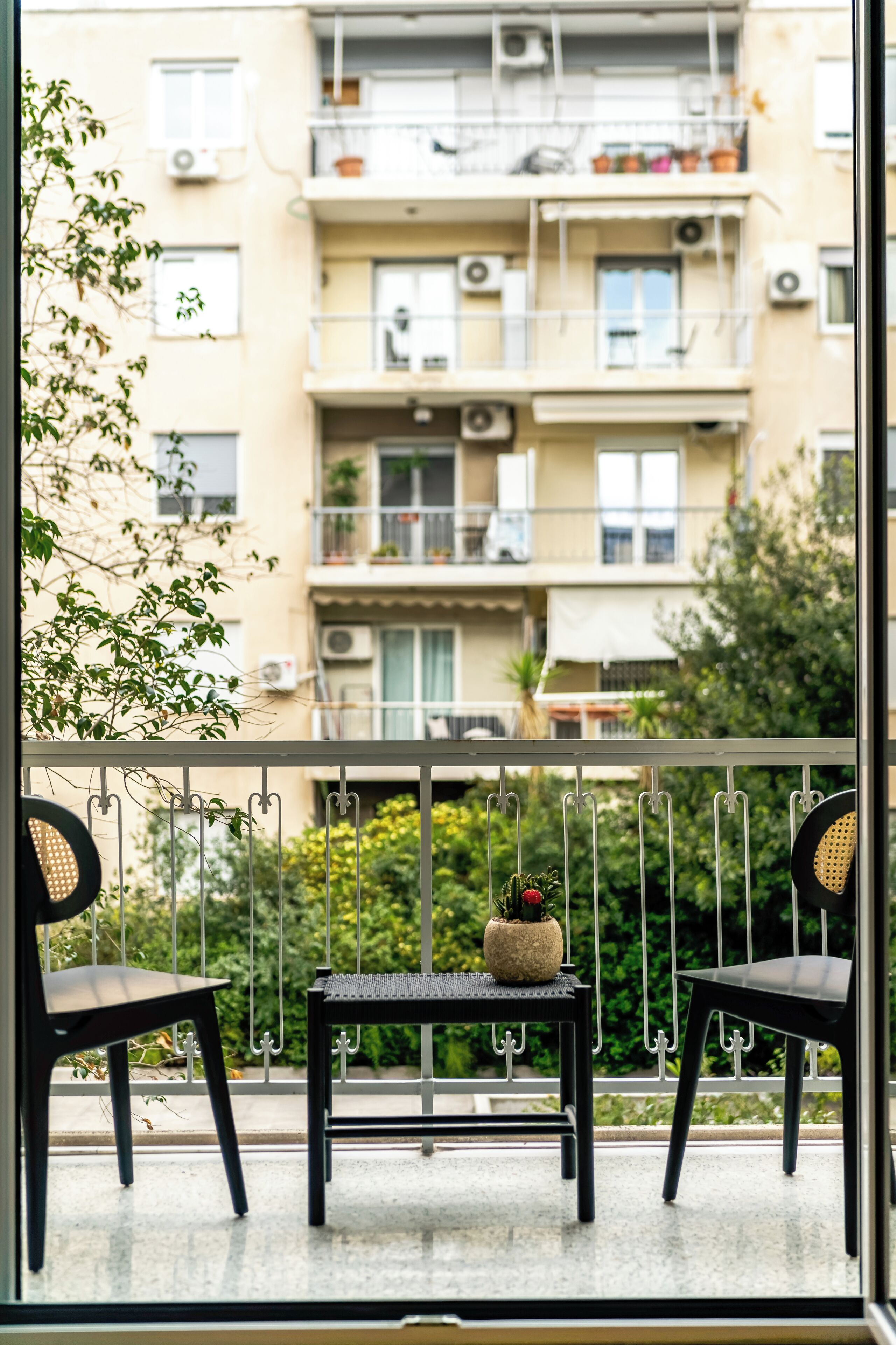 Appartement Confort, balcon, vue sur la cour intérieure | Extérieur