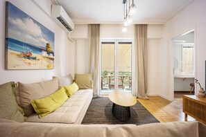 Comfort Apartment, Balcony, Courtyard View | Living area - Attica Skyline Living (Athens)