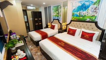 Phòng 3 Superior | Bộ đồ giường cao cấp, truy cập Internet không dây miễn phí