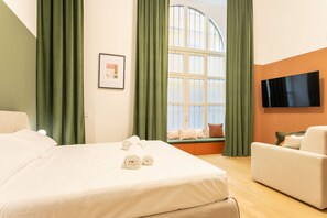 1 Schlafzimmer, Bügeleisen/Bügelbrett, Reisekinderbett, kostenloses WLAN