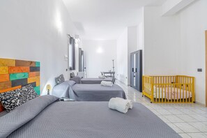 1 makuuhuone, vuodevaatteet