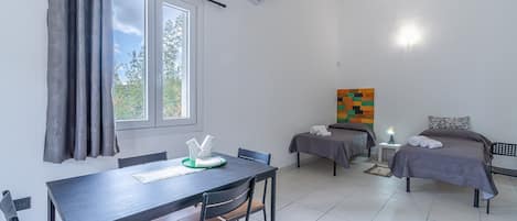 1 quarto, roupa de cama