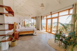 Ropa de cama de alta calidad y minibar