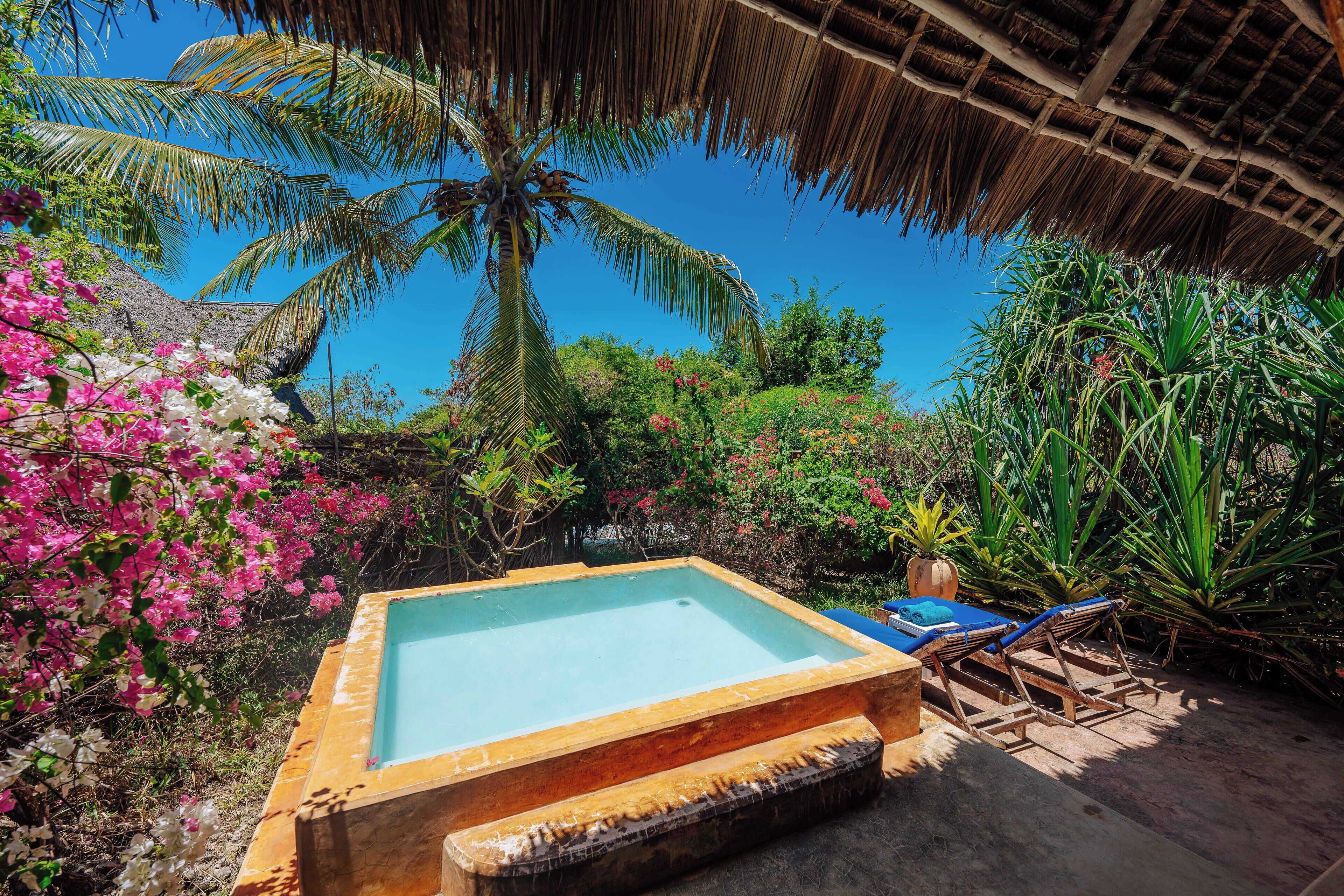 luxury villa, private pool, partial ocean view | 1 bedroom, premium bedding, minibar, in-room safe