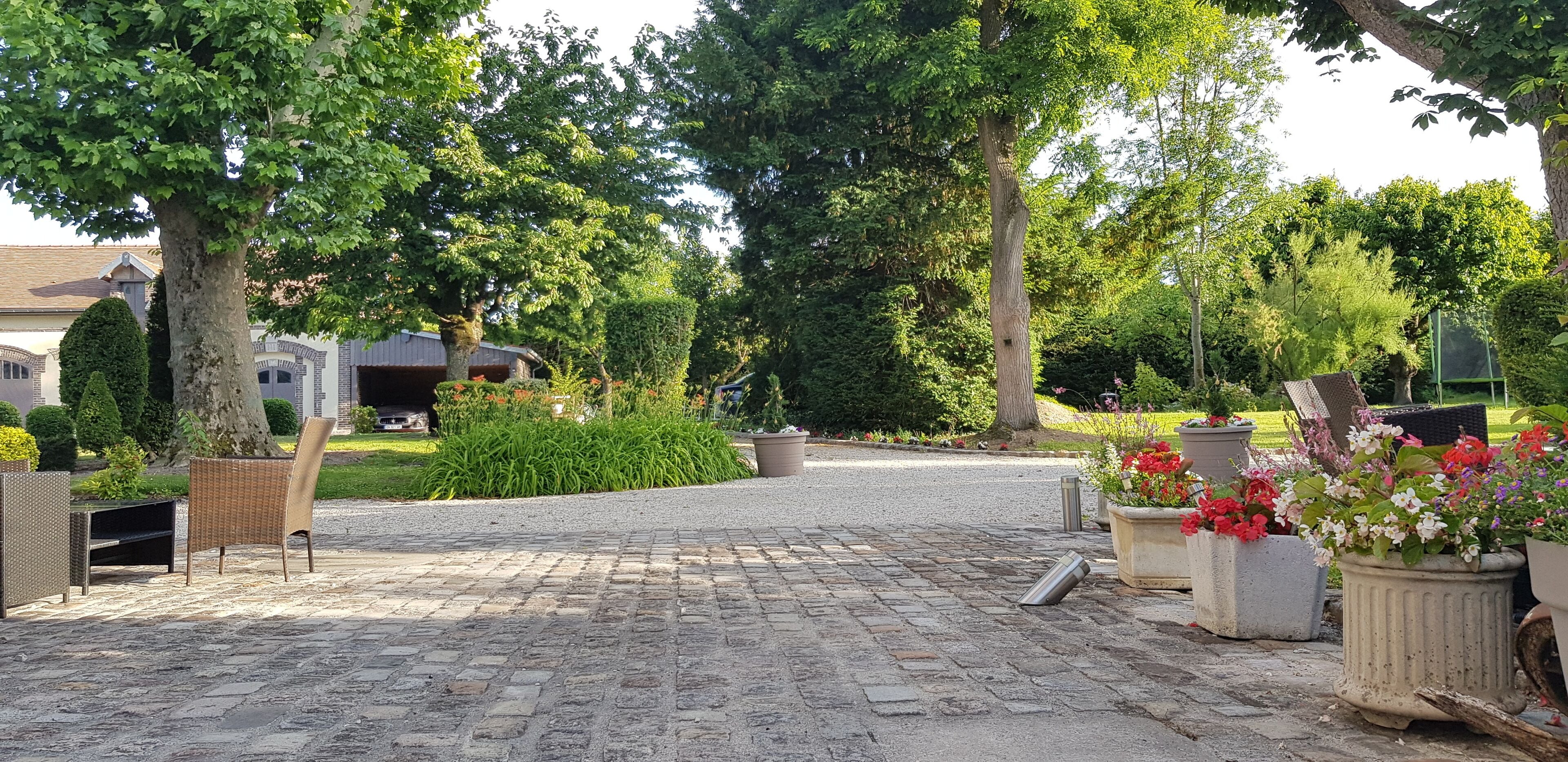 Chambre Double Tradition, vue jardin | Vue de la chambre