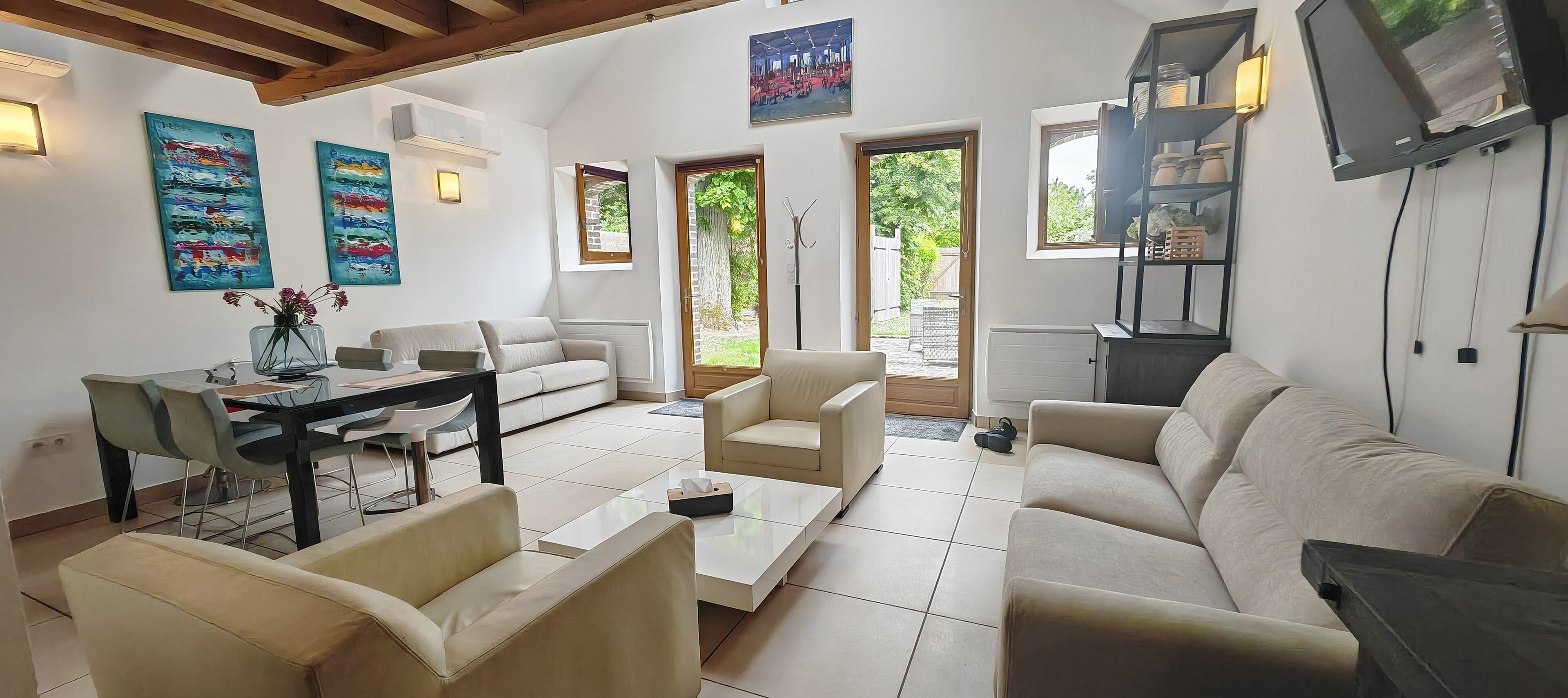 Loft luxo, 1 quarto | Roupas de cama premium, individualmente decorados