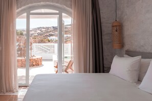1 bedroom, premium bedding, in-room safe, soundproofing - Senses Villas (Mykonos)