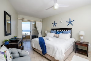 Comfort-værelse - 2 soveværelser - balkon (San's Place Ballito) | 2 soveværelser, premium-sengetøj, Select Comfort-senge