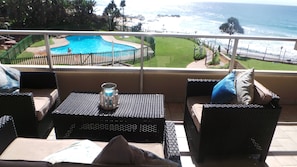 View from room - BALLITO AFFORDABLE LUXURY BEACH FRONT (eMdloti)