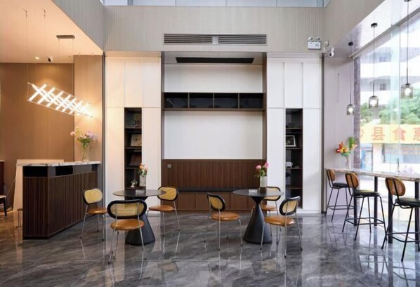 Lobby lounge - RIPPLE Hotel(Minhou Fuzhou University City Yongjia Tiandi Square Branch) (Fuzhou)