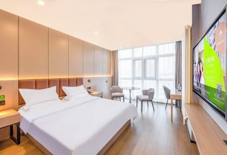 Habitación. GreenTree Smart Choice Hotel (Beijing Liangxiang Nanguan Subway Station)