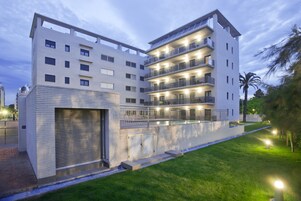 Fassade der Unterkunft