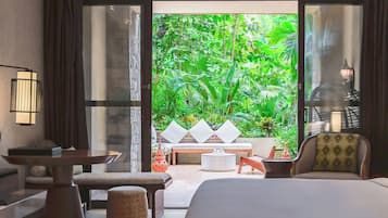 Premium bedding, down duvets, pillow-top beds, minibar