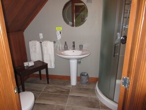 Classic Room, 1 Queen Bed | Bathroom shower