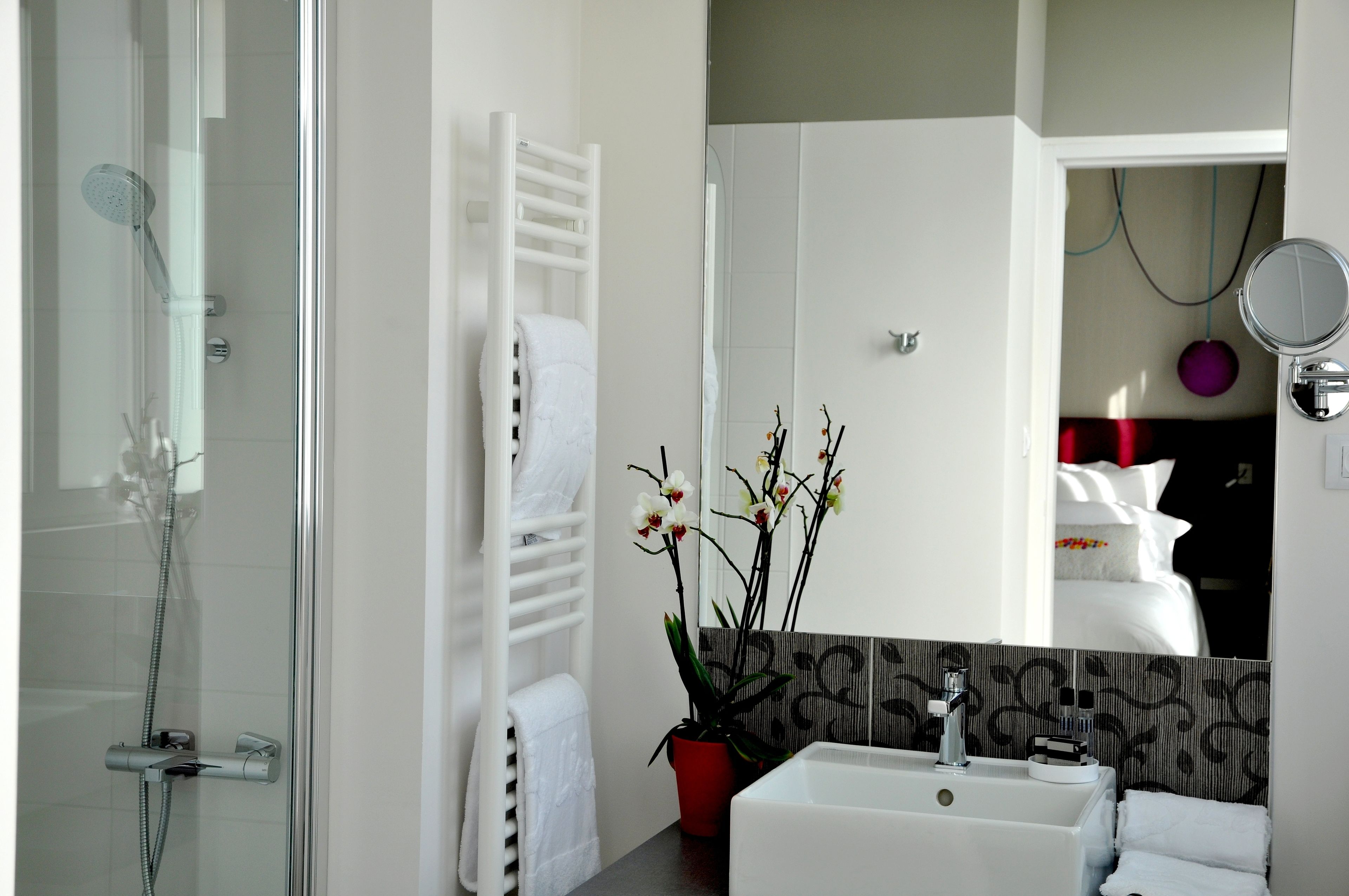 free toiletries, hair dryer, towels, soap