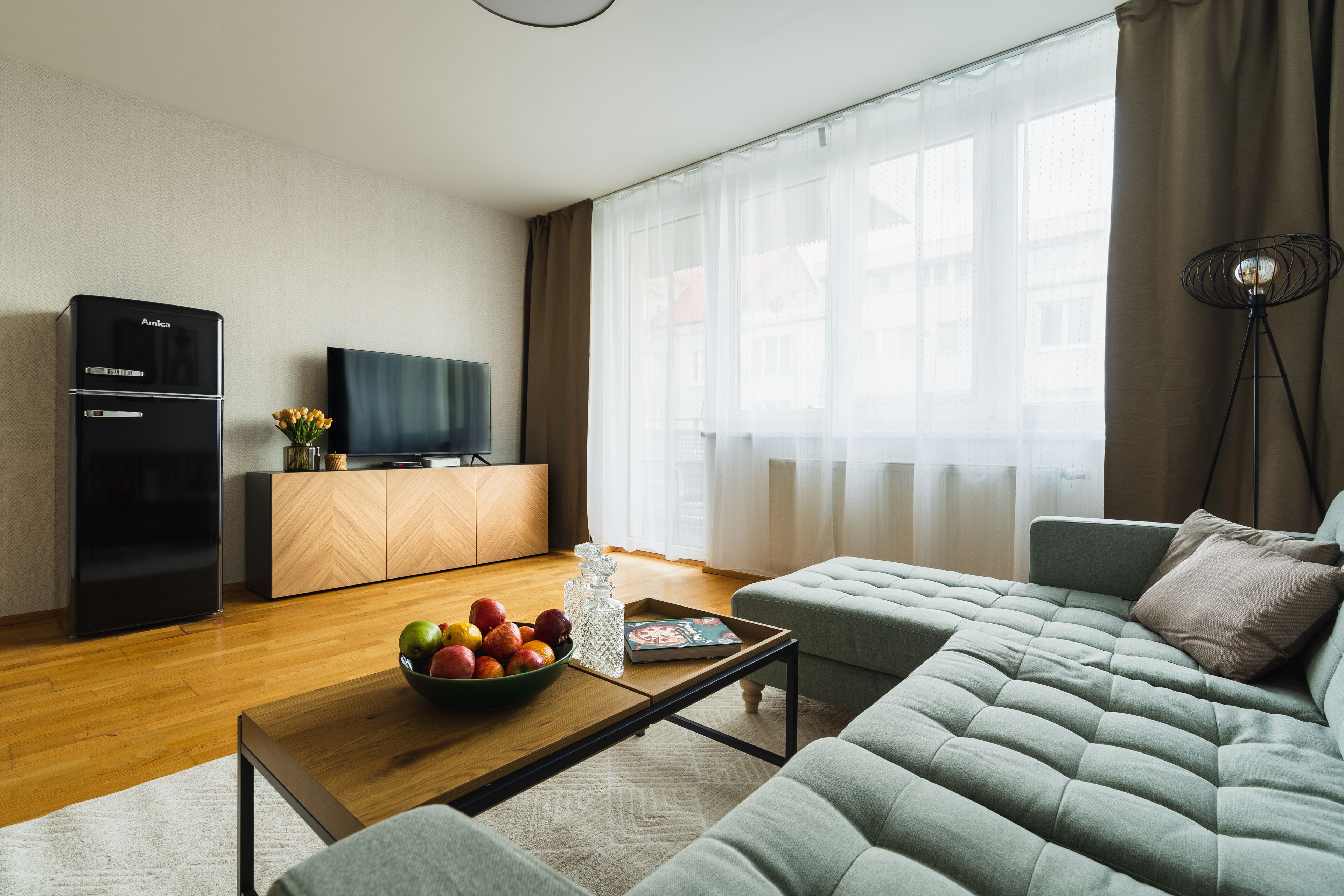 Superior-Apartment, 3 Schlafzimmer | Wohnbereich