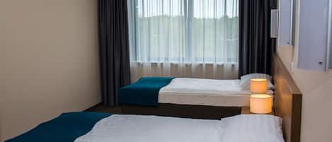 Desk, free cribs/infant beds, rollaway beds, free WiFi