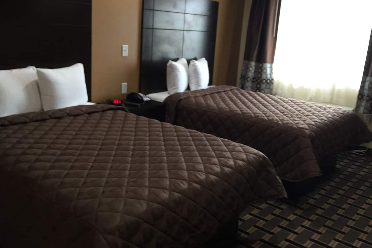 双人房 (2 Full Beds, Kitchenette) | 客房内保险箱、遮光窗帘、熨斗/熨衣板、免费 WiFi