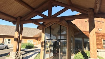 Entrada de la propiedad