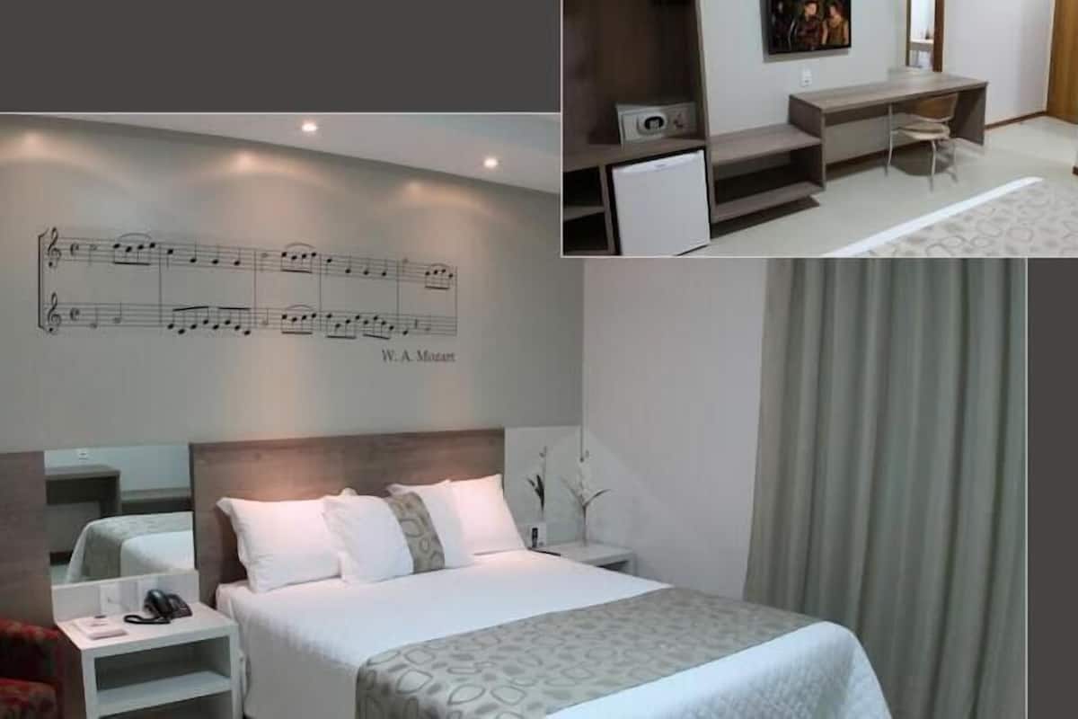 Minibar, escritorio, cunas gratuitas y wifi gratis 