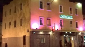 Front of property – evening/night