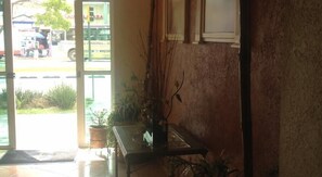 Interior entrance