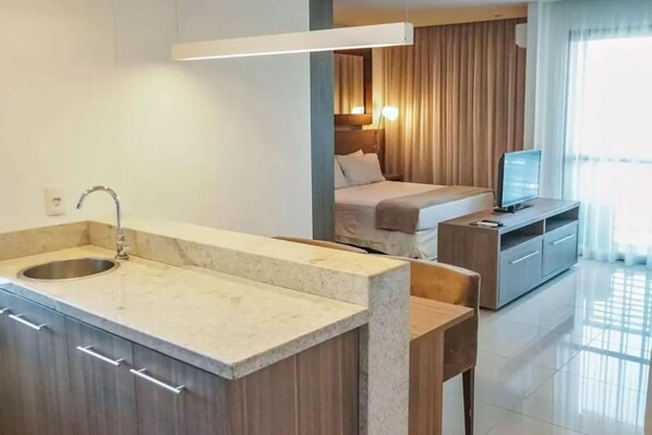 Superior Double Room | Private kitchen | Microwave - Samba Rio Grand Midas (Rio de Janeiro)