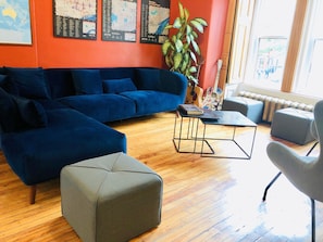 Lobby sitting area