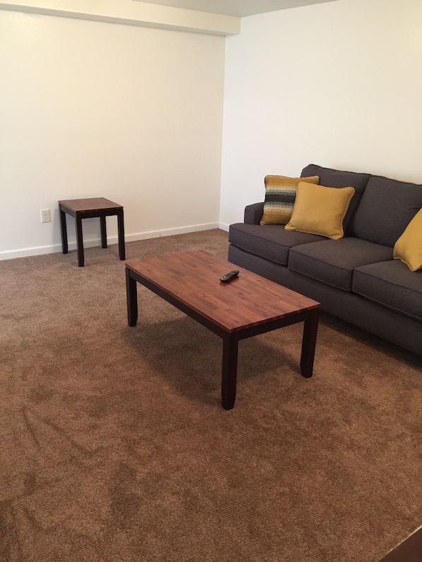 Deluxe Apartment, 1 Bedroom, Non Smoking, Kitchen | Living room