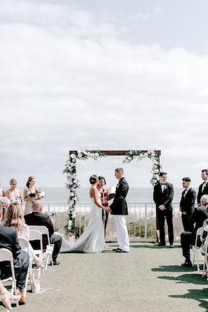 Área de bodas al aire libre