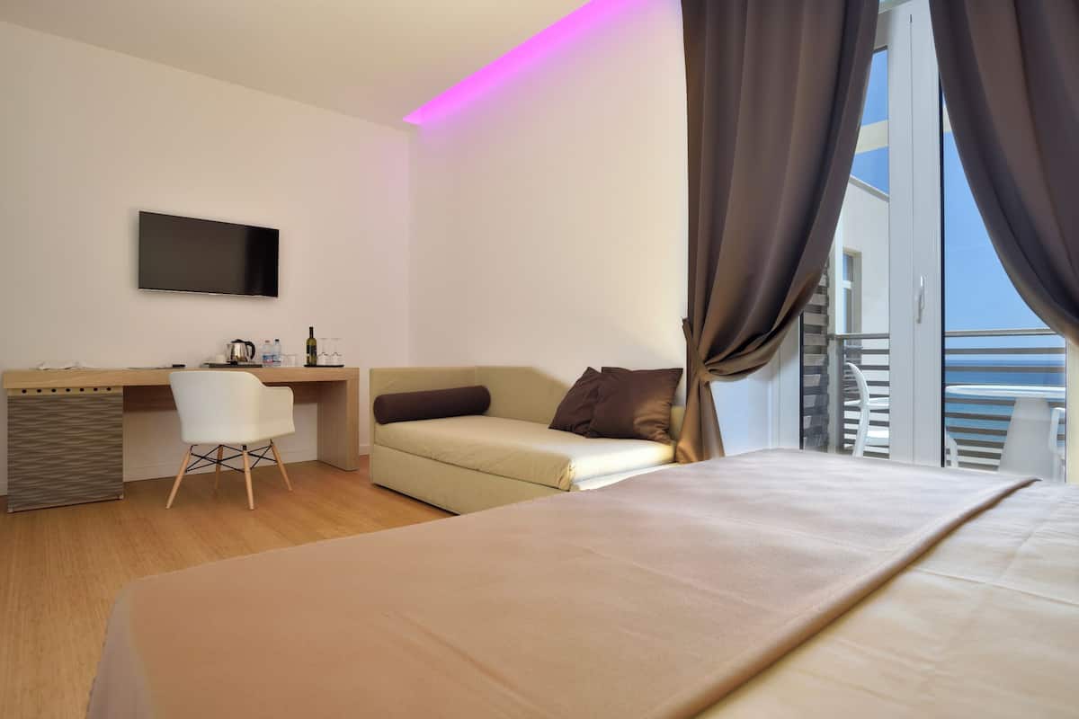 Chambre Triple Classique, vue mer
