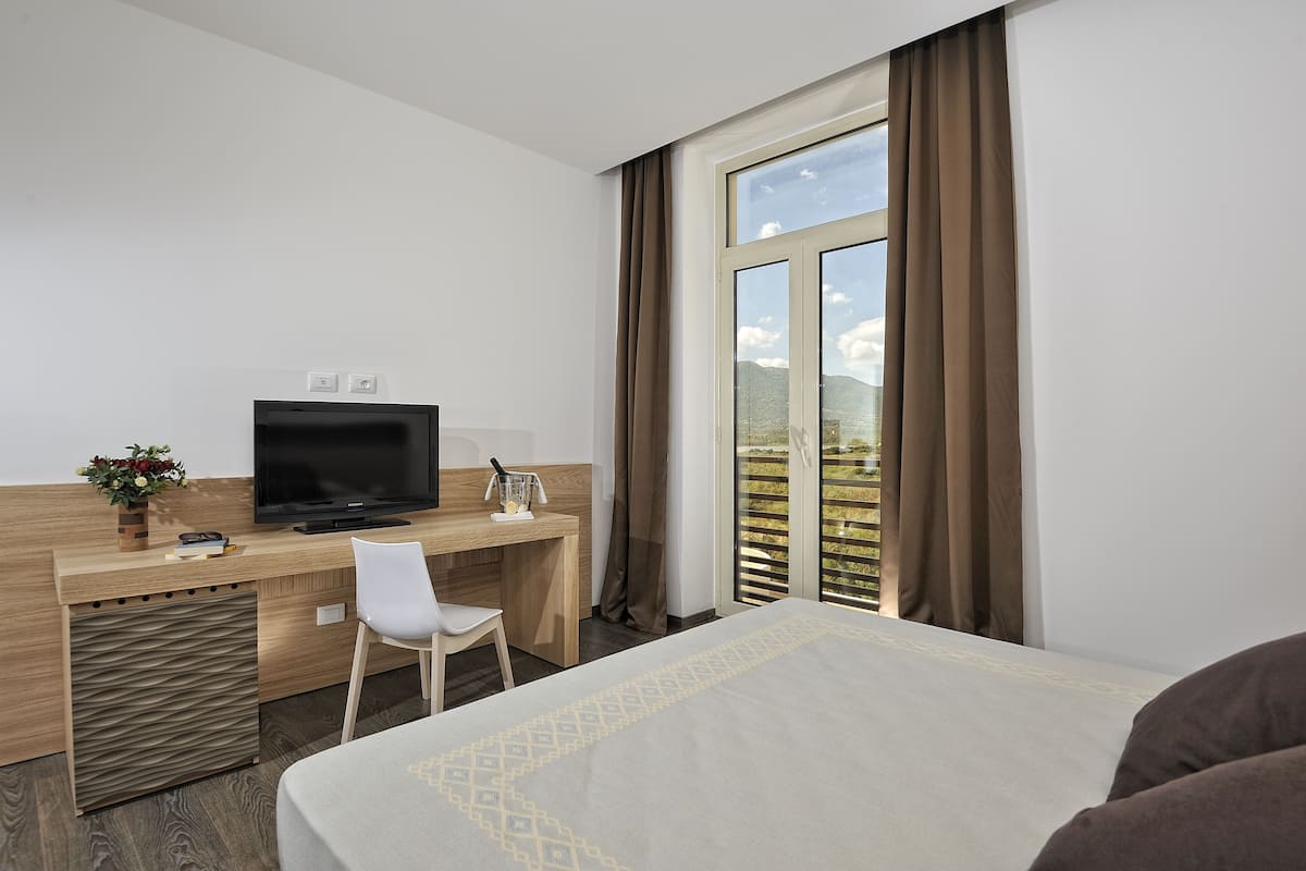 1 chambre, minibar, coffres-forts dans les chambres, bureau