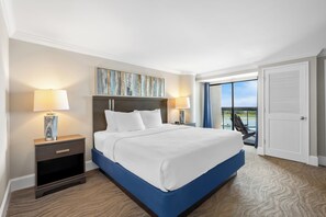 Room, 1 King Bed, Non Smoking | Desk, iron/ironing board, free WiFi, alarm clocks - Bask Hotel at Big Rock Landing (Morehead City)