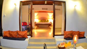 Romantic Double Room, 1 King Bed, Mountain View | 2 bedrooms, premium bedding, minibar, in-room safe
