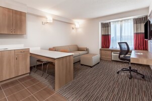 Suite, 1 Bedroom, Non Smoking, Kitchenette | In-room safe, desk, laptop workspace, soundproofing