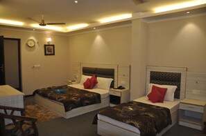 Executive Double Room, 1 King Bed, City View, Executive Level | Living area | LCD TV - Hotel Pace (Gurugram)