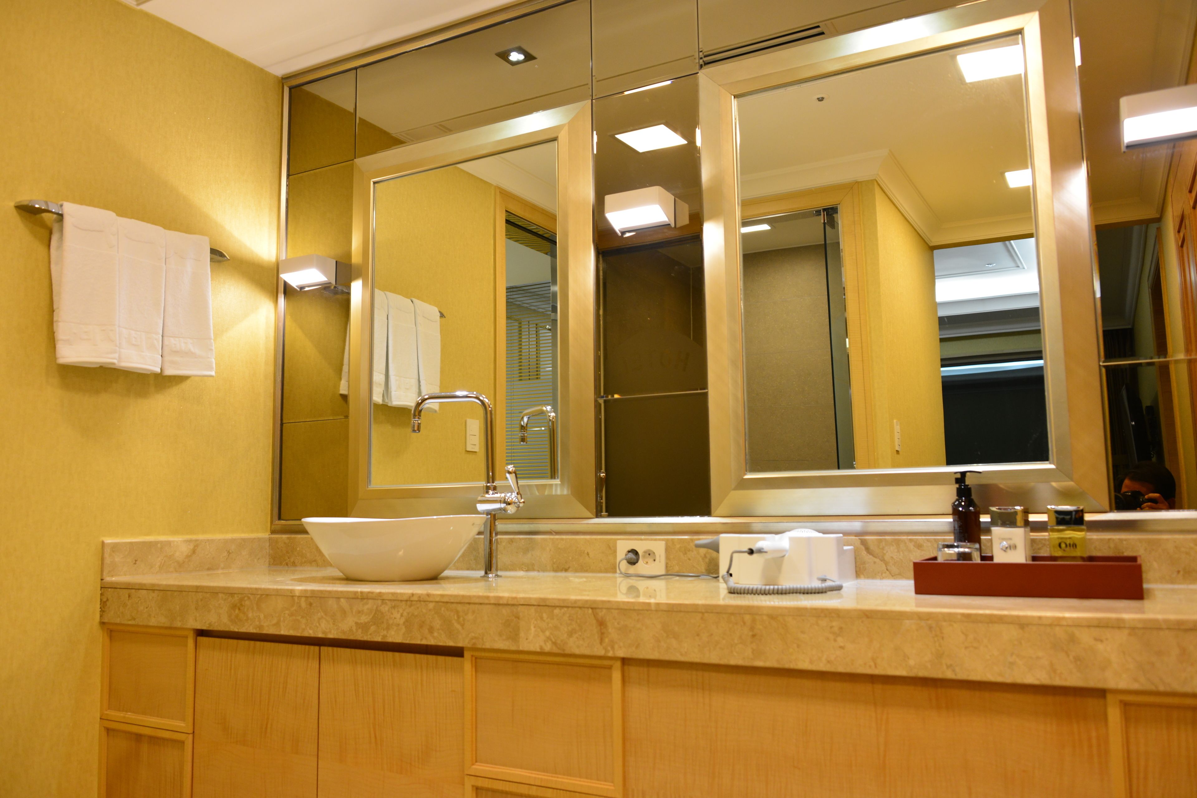 suite | bathroom | shower, free toiletries, hair dryer, bathrobes