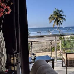 Honeymoon Room, 1 Queen Bed, Bathtub, Ocean View | Hypo-allergenic bedding, minibar, in-room safe, desk