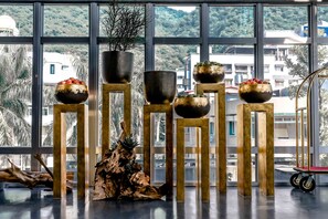 Interior entrance - No. 9 Hotel (Jiaoxi)