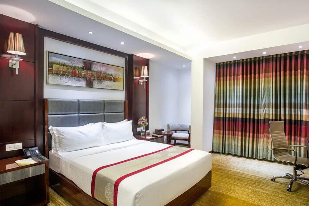 Minibar (some free items), in-room safe, desk, soundproofing