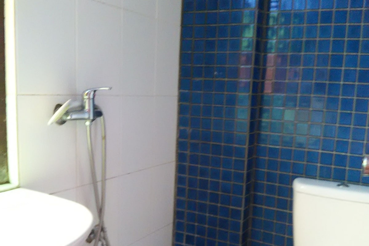 triple room | bathroom | shower, free toiletries, hair dryer, towels